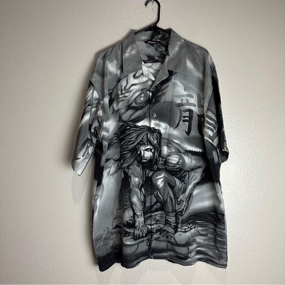Other - Bignd Vintage Tarzan Button Up Shirt Size Large